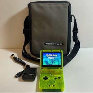 *SOLD* (BUNDLE) Custom Modified Nintendo Gameboy Advance SP W/ Accessories!!
